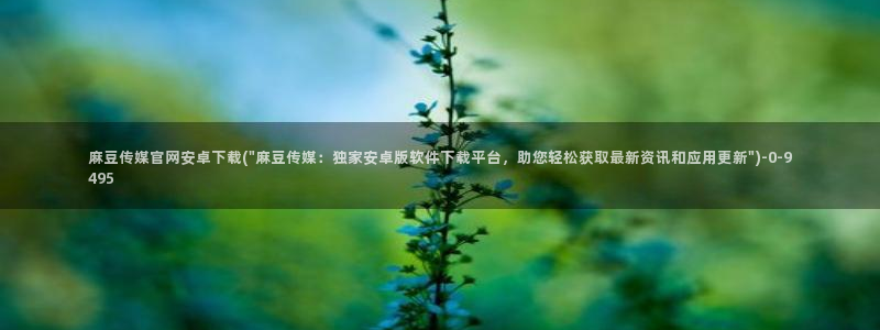 麻豆视频专题
